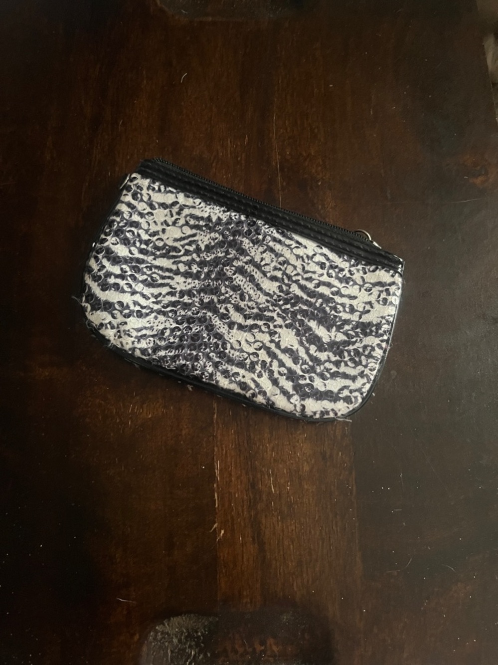 Two for $10 or four for $15 zipper pouch